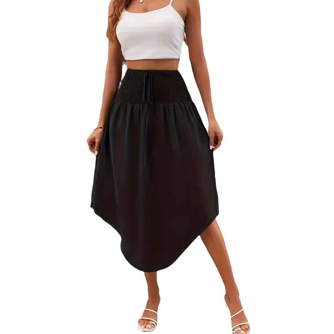 New Personalized Printed A- Line Skirt Casual All-match Tutu