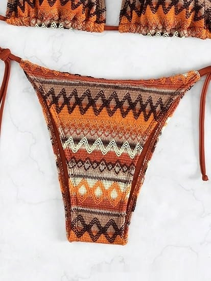 Knitted Sexy Bikini Summer Beach Swimsuit For Women