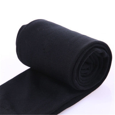 Leggings Women's Pantyhose Plus Velvet Outer Wear Fleece Trousers Step On One Foot Pants