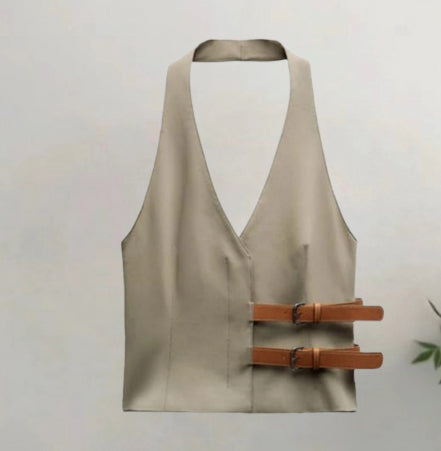 Stylish Minimalist Slim Fit Vest For Women