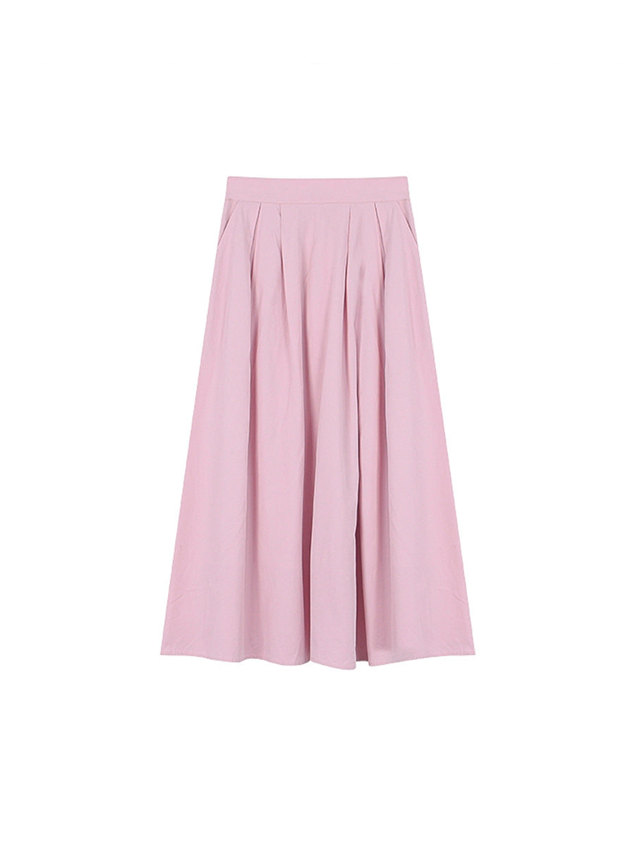 Modal A- Line Skirt Women's Mid-length