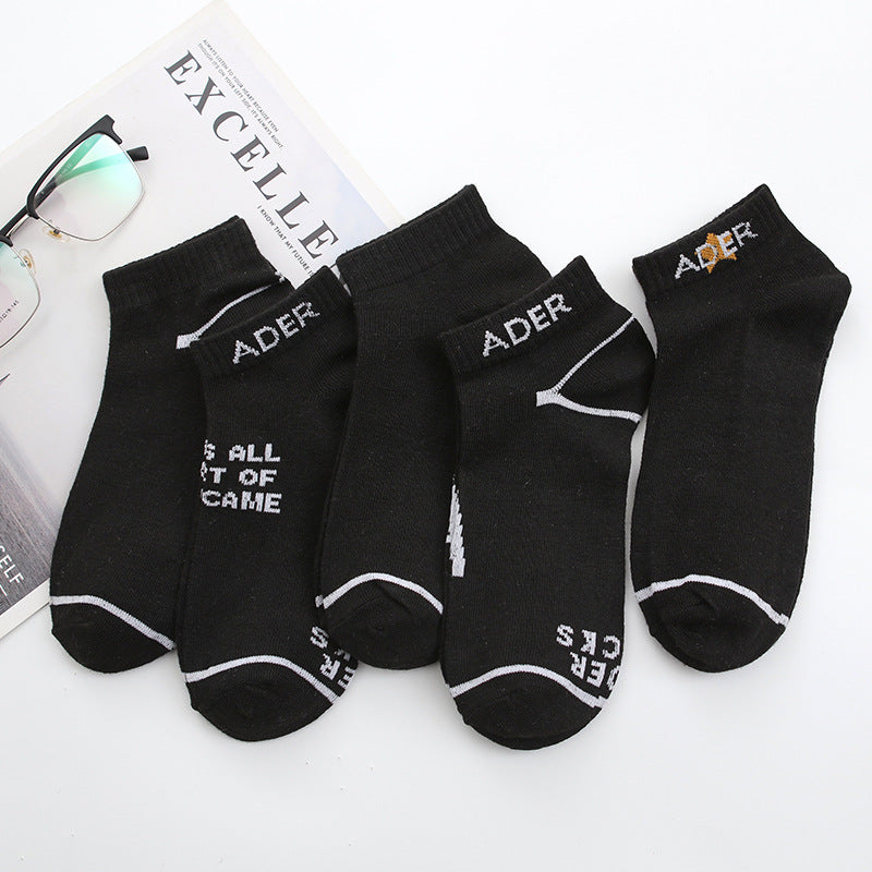 Summer Thin Shallow Mouth Boat Socks Ladies Cotton Socks