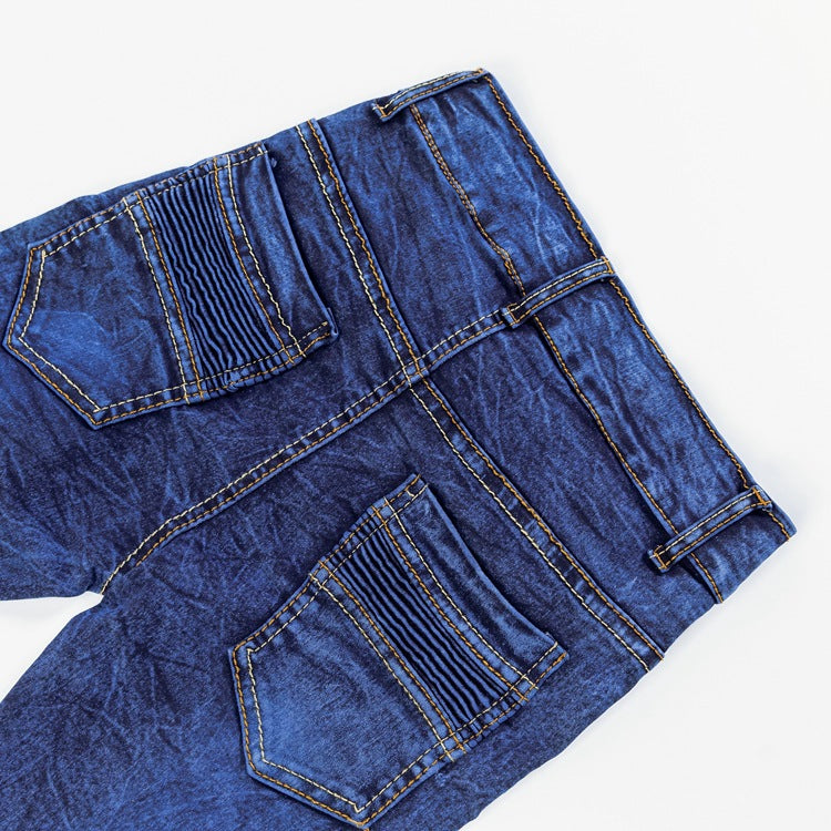 Drenge Flat Stretch Slim Lange Jeans