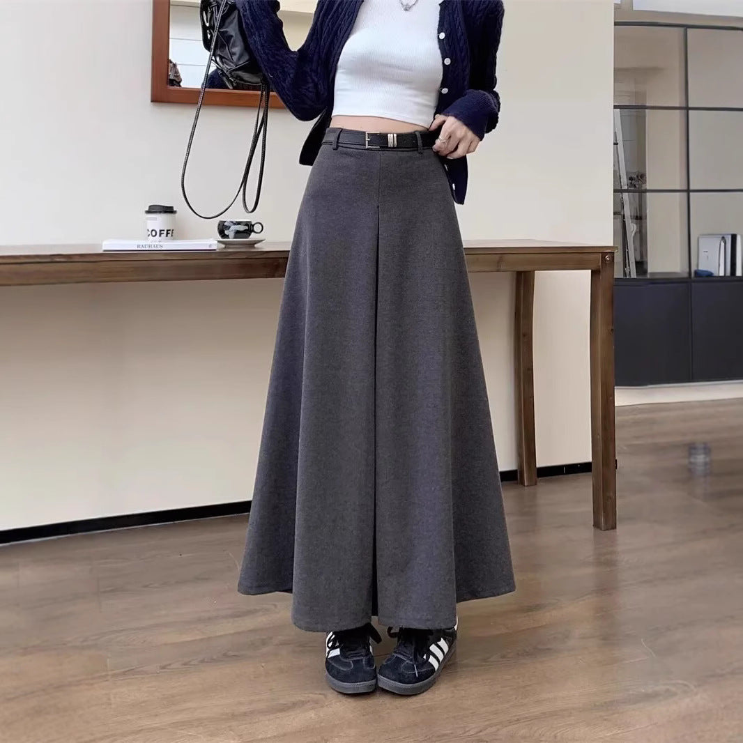 Half Length Design Versatile Large Swing Skirt