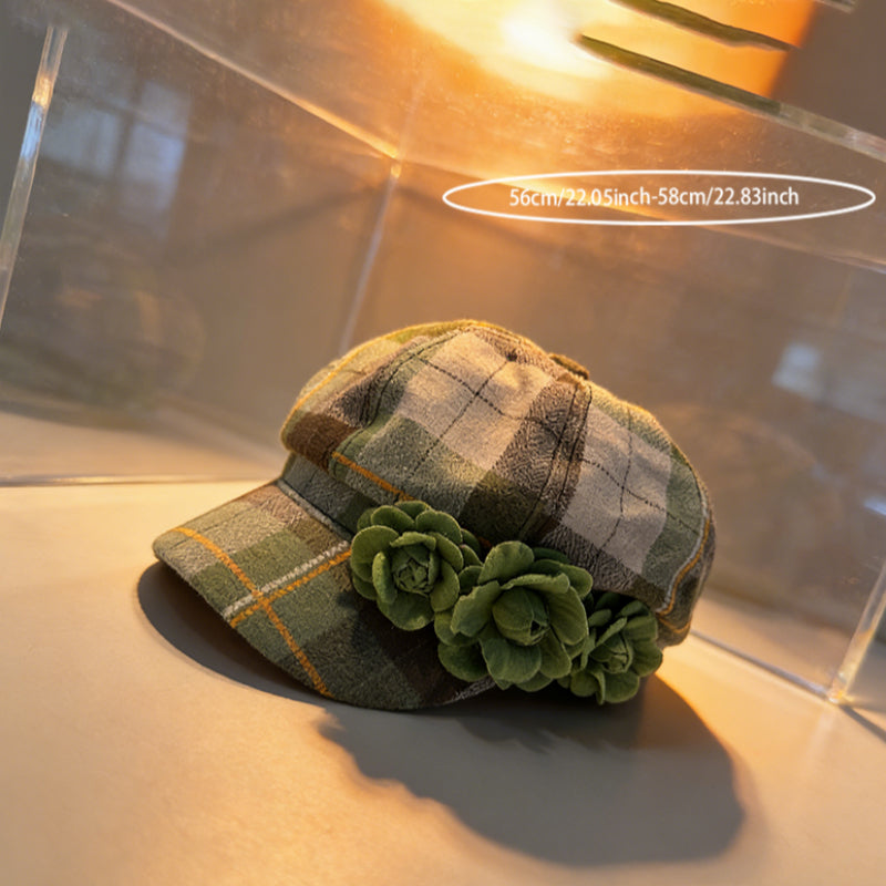 British-style Casual Painter Hat That Is Versatile And Can Show Off Your Face