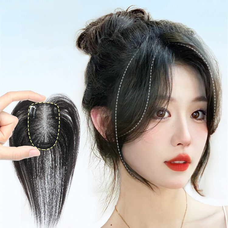 Women's Fashion Simple Net Eight Bangs Wig