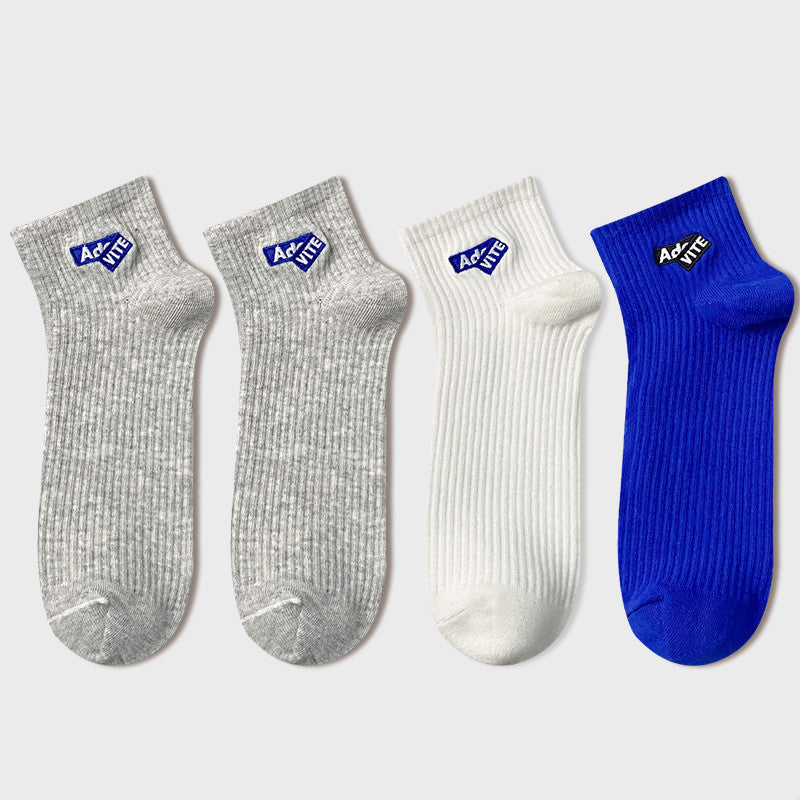 Cotton Deodorant And Sweat-absorbing Socks