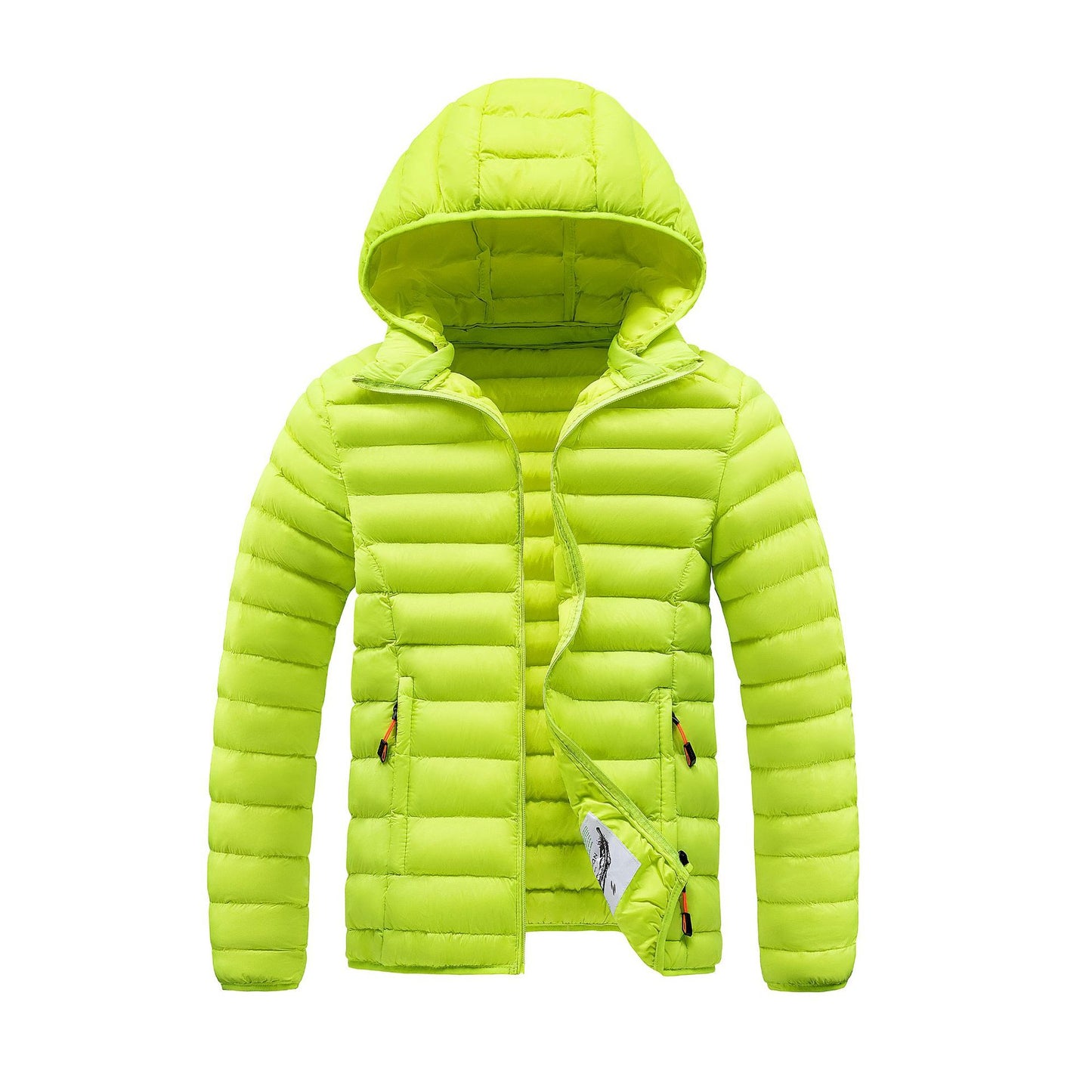 Rib Cotton-padded Coat Slim-fit Lightweight Cotton-padded Jacket Lightweight Multi-color