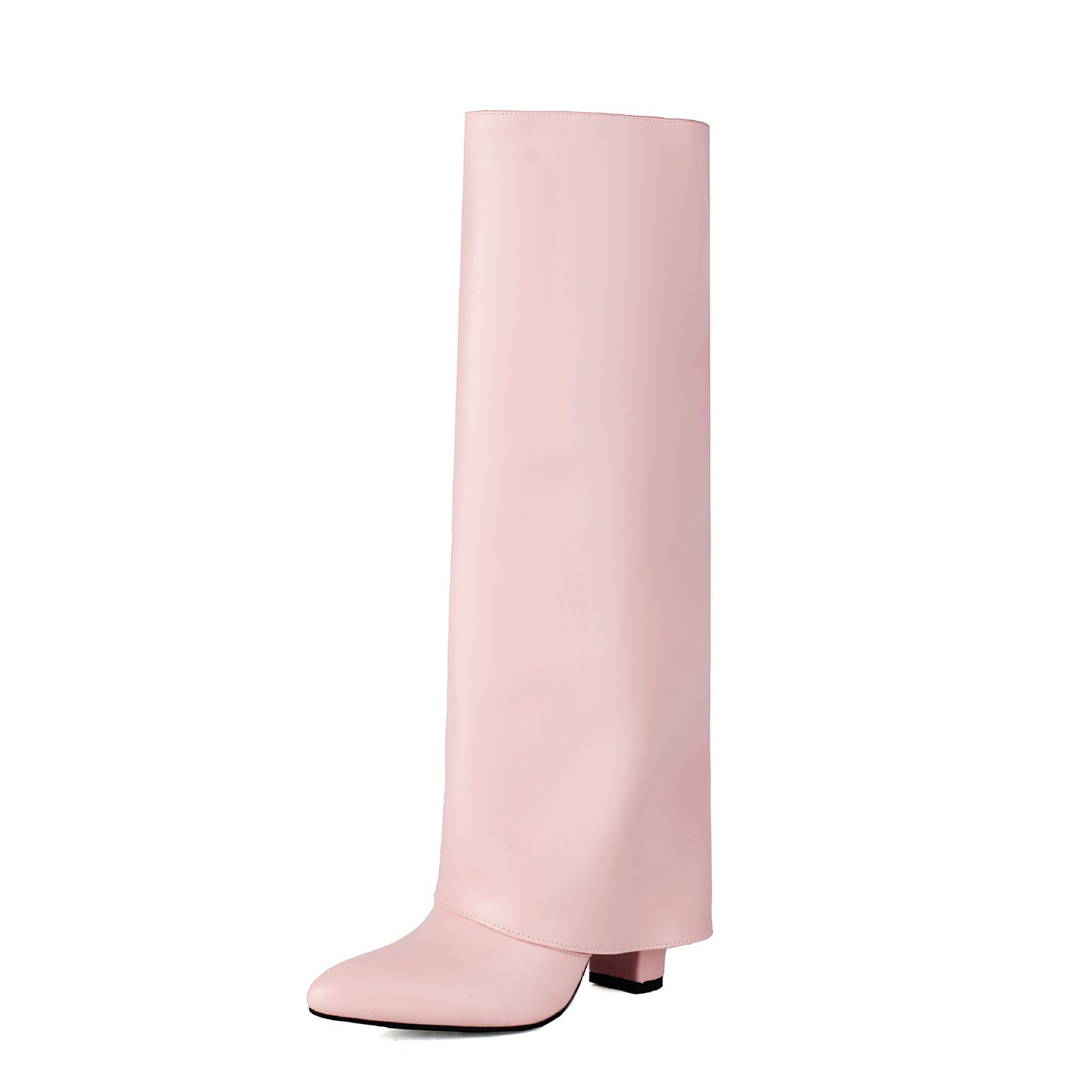 Women's Autumn And Winter Plus Size Thick High Heel Boots