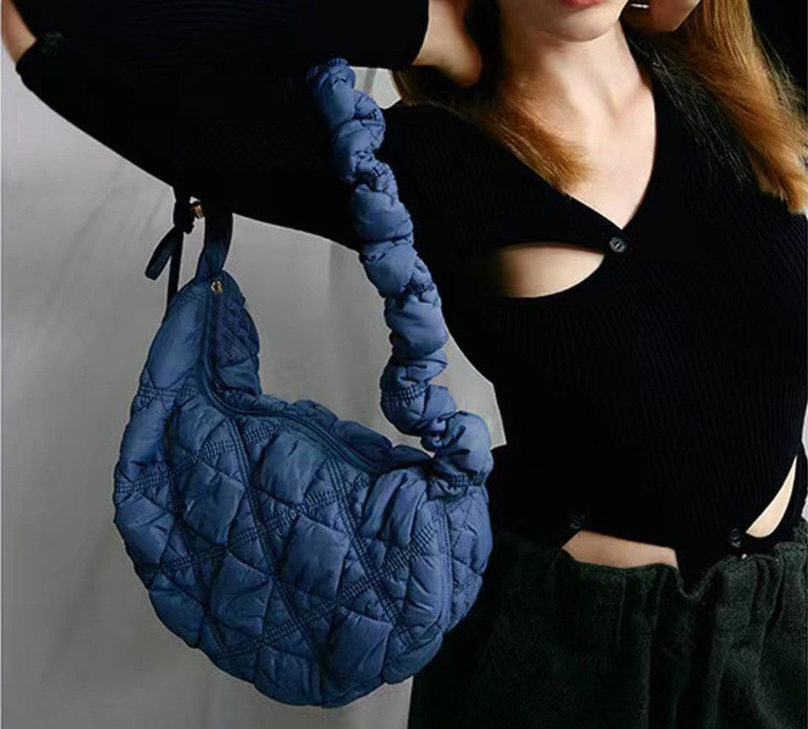 Cloud Bubble Pack Pleated Down Casual Underarm