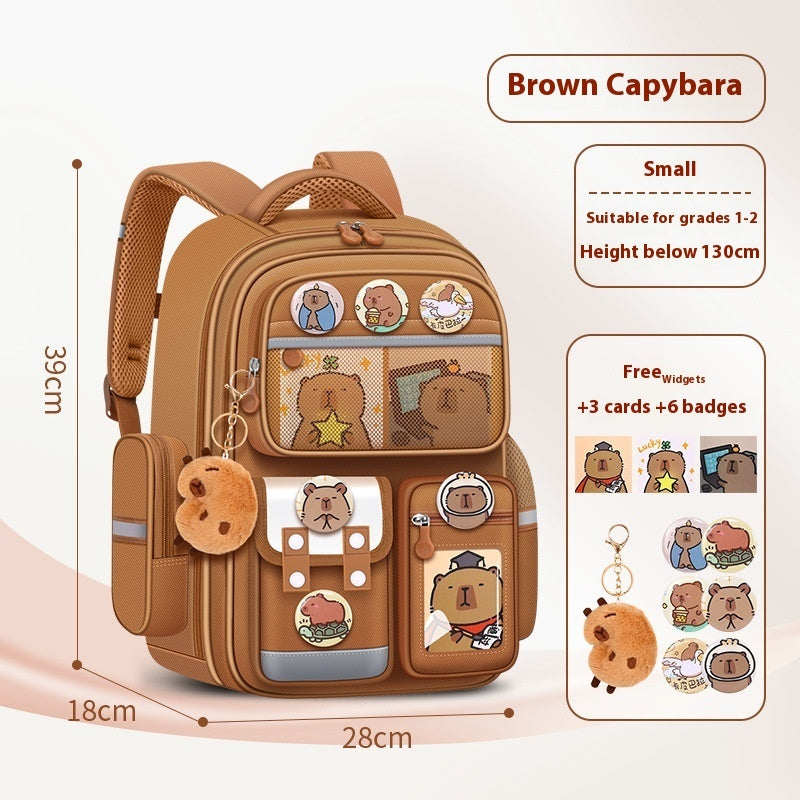 Children's Burden Reduction Large-capacity Backpack Multifunctional Spine Protection
