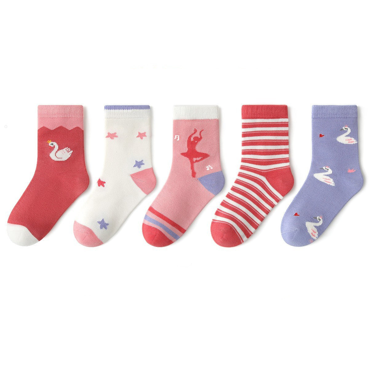 Children's Autumn And Winter Tube Cotton Socks