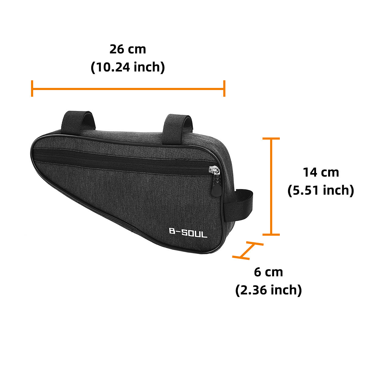 Fashion Bike Riding Crossbar Triangle Bag