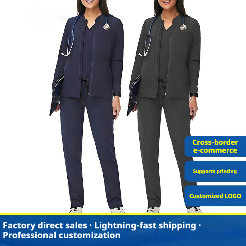 Long Sleeve Workwear Sets Are Suitable For Dental Beauty And Hospital Environments