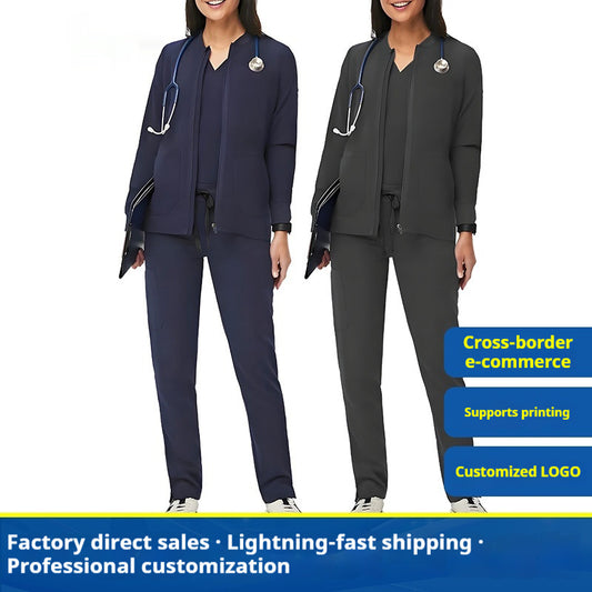 Long Sleeve Workwear Sets Are Suitable For Dental Beauty And Hospital Environments