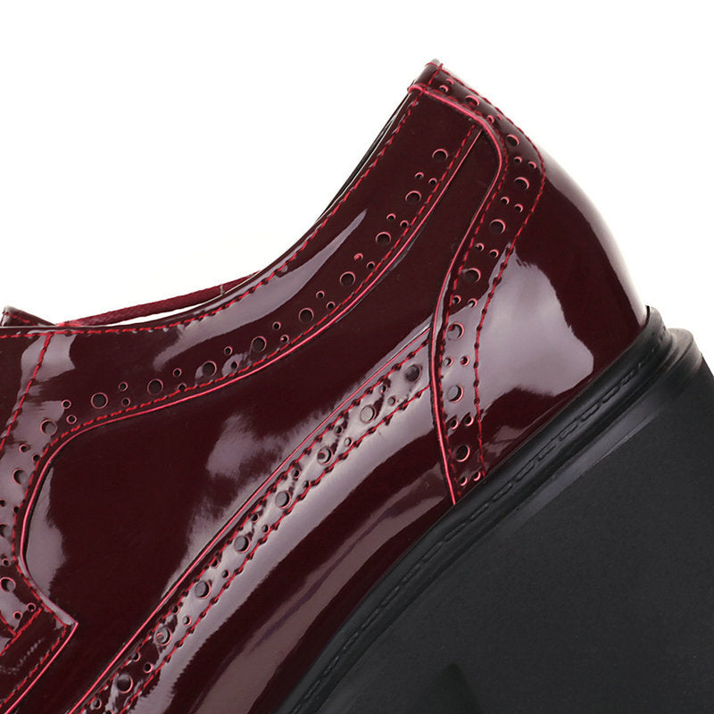 Women's Platform Shoes Platform Shoes Squared Head Chunky Heel