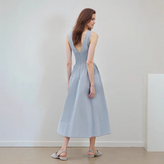 Fashionable Minimalist And Slim Fit Womens Dress