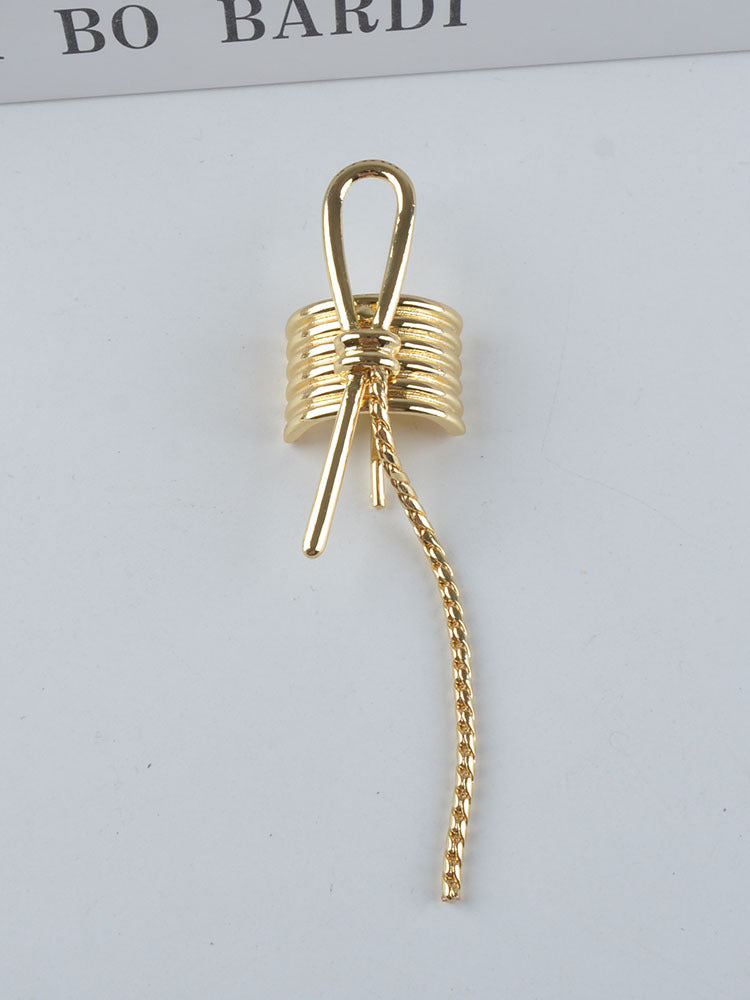 Affordable Luxury Fashion Simple High Sense Back Head Hair Clip Low Hair Accessory For Ponytail