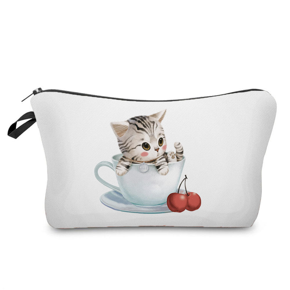 Creative Printing Portable Travel Wash Bag Large Capacity
