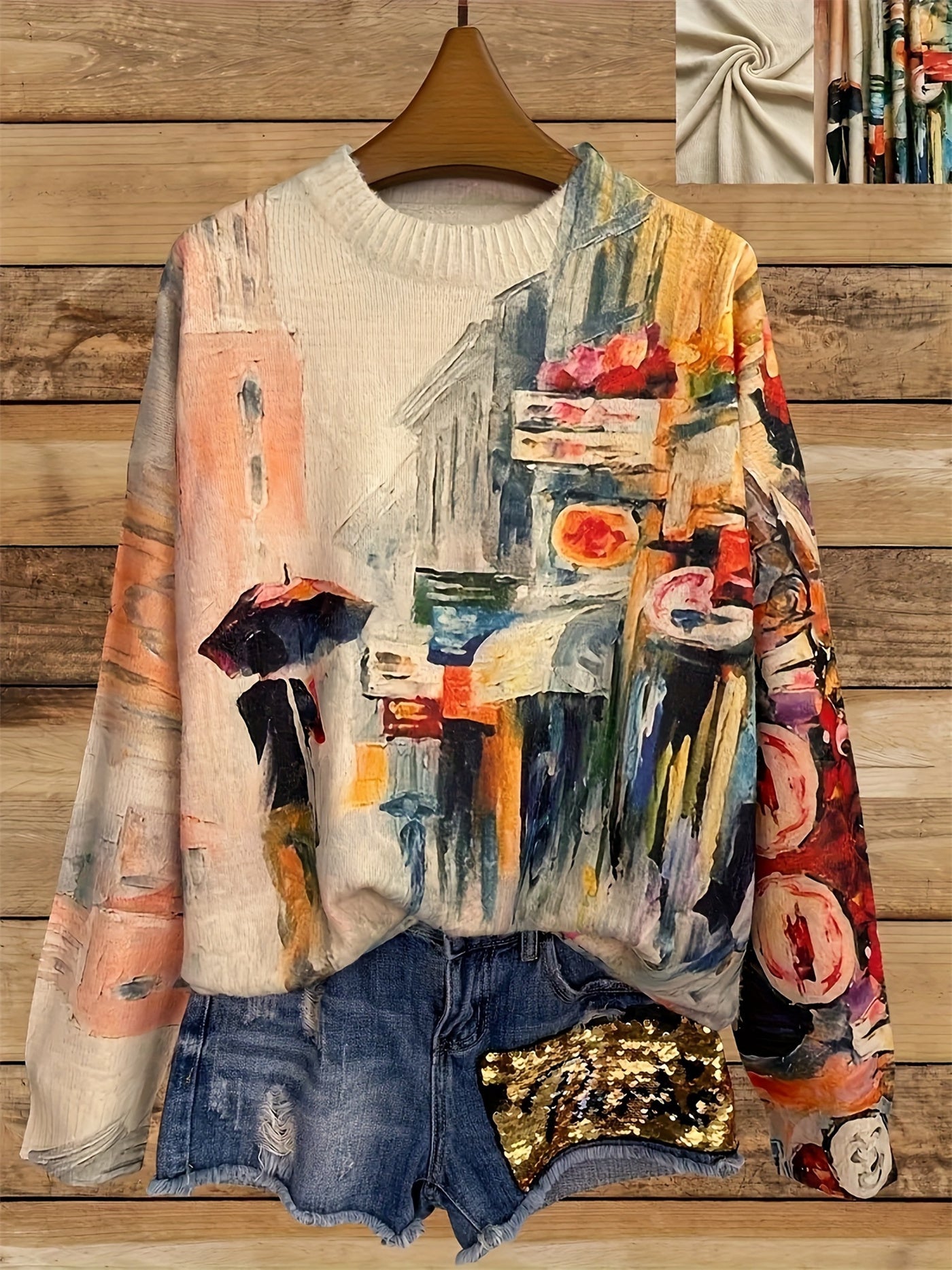 Printing To Create Digital Tops With Pictures