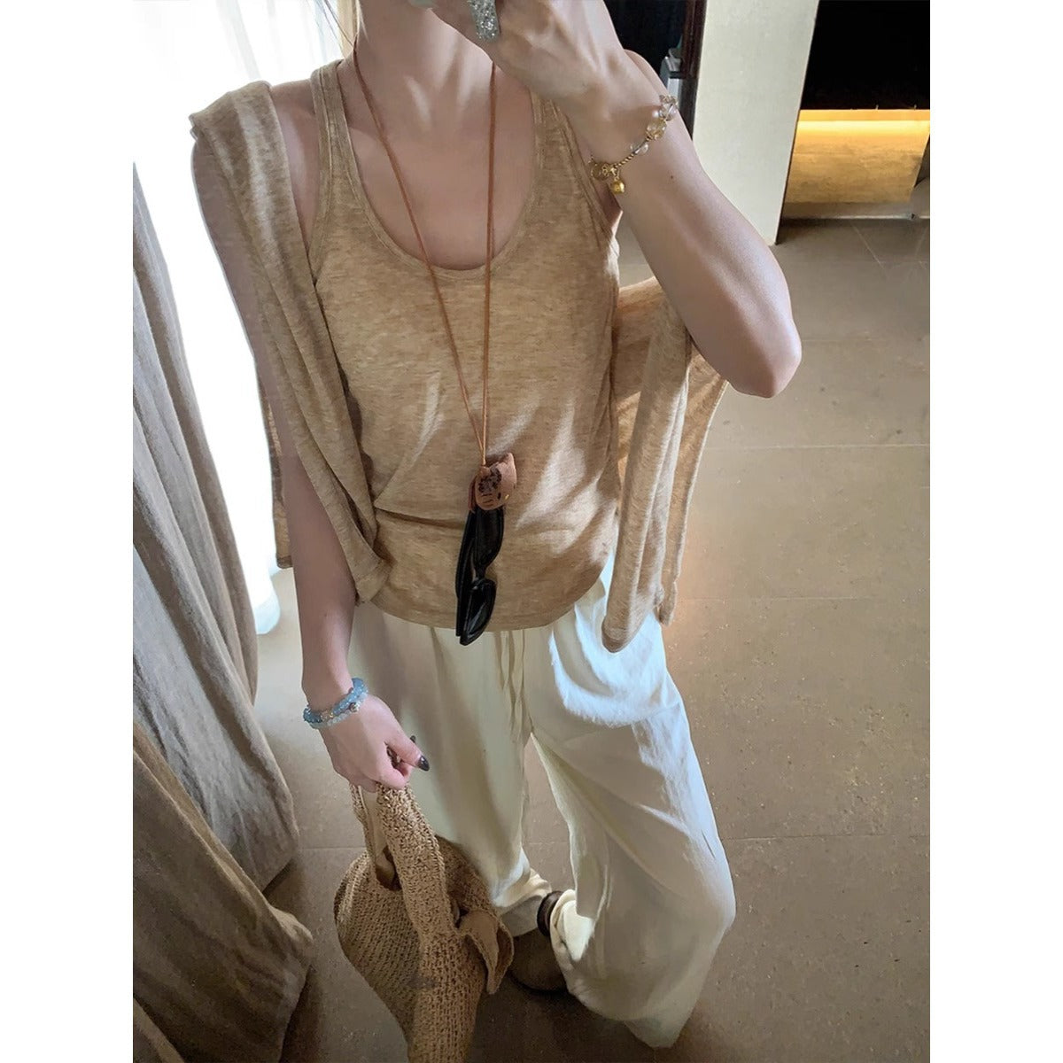 Laid-back Style Sun-protective Smock Pack Of Two