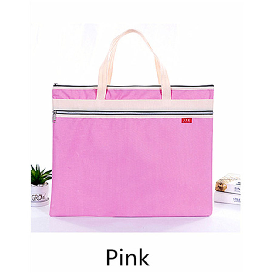 Colorful Zipper Large Capacity Art Bag