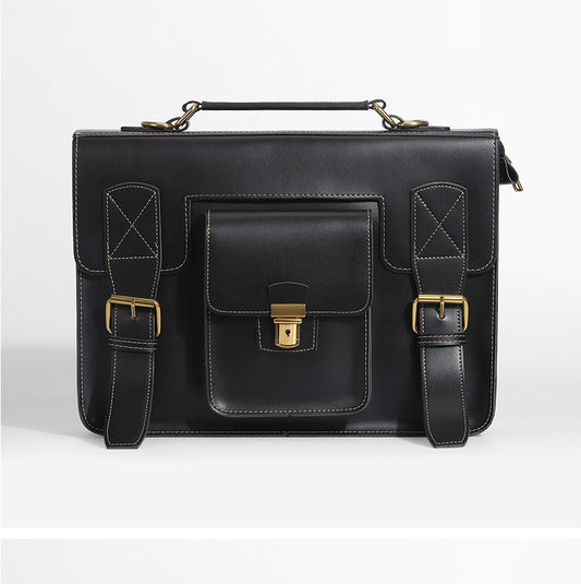 Bærbar Enkel Skulder Niche Retro Computertaske