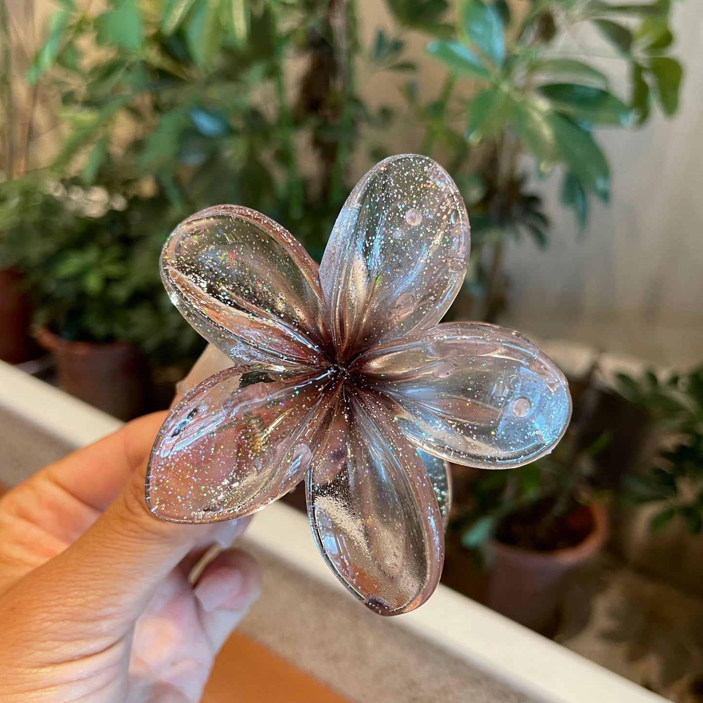 Flower Barrettes Women's Colorful Updo Gadget Hair Accessories