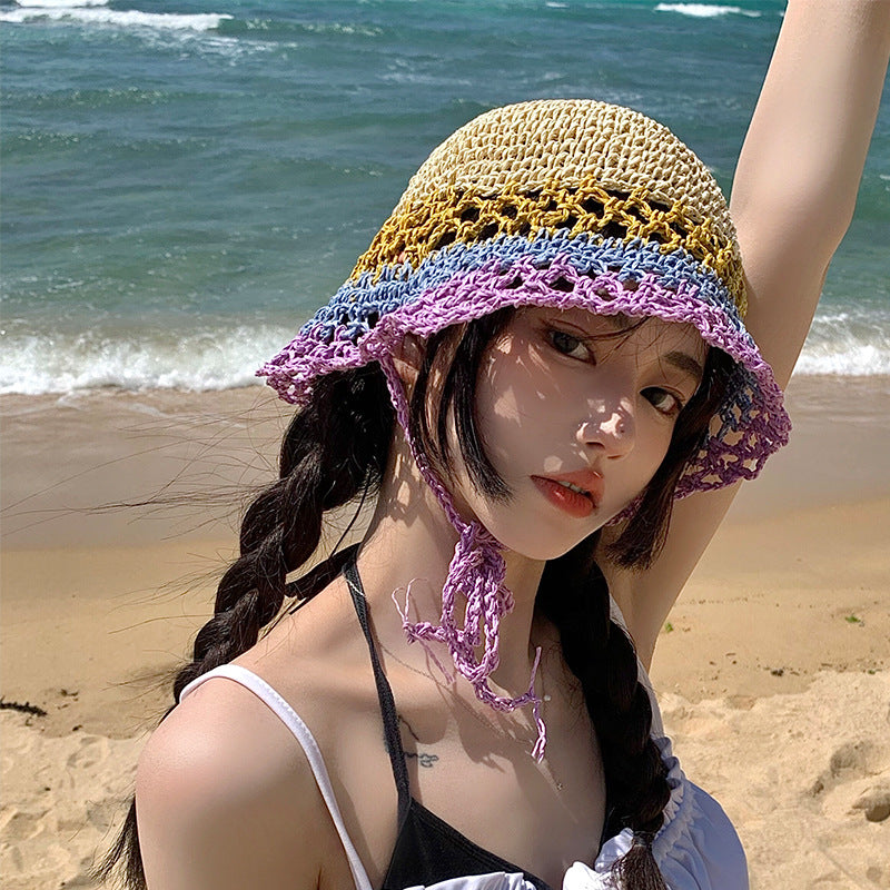 Female Fashion Warm Fleece Surface Ear Protection Overhead Hat