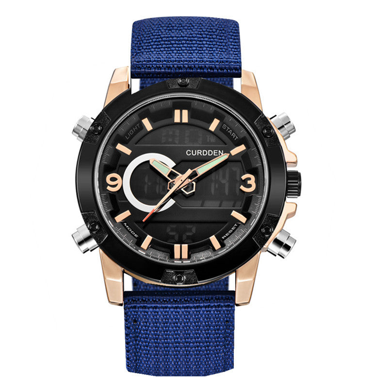 Men's Fashion Belt Multi-functional Watch