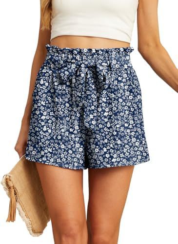Women's Short Belt Pocket Summer Casual