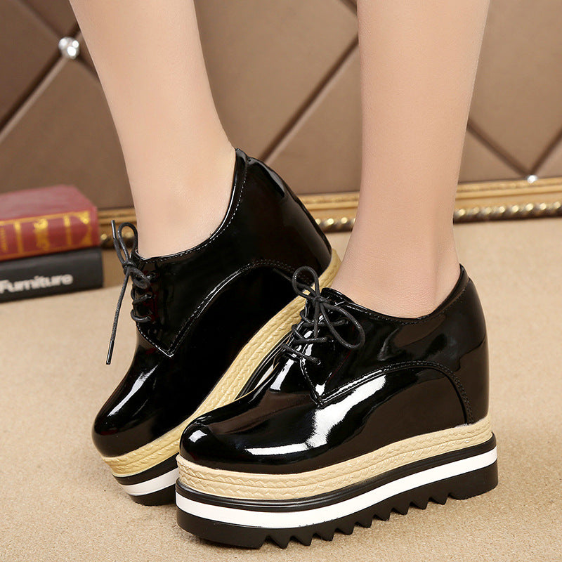 Fashion Women's Solid Color Casual Platform Shoes