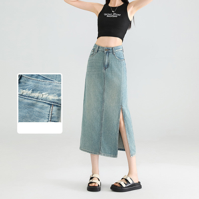 Women's Ripped Do The Old Cowboy Skirt