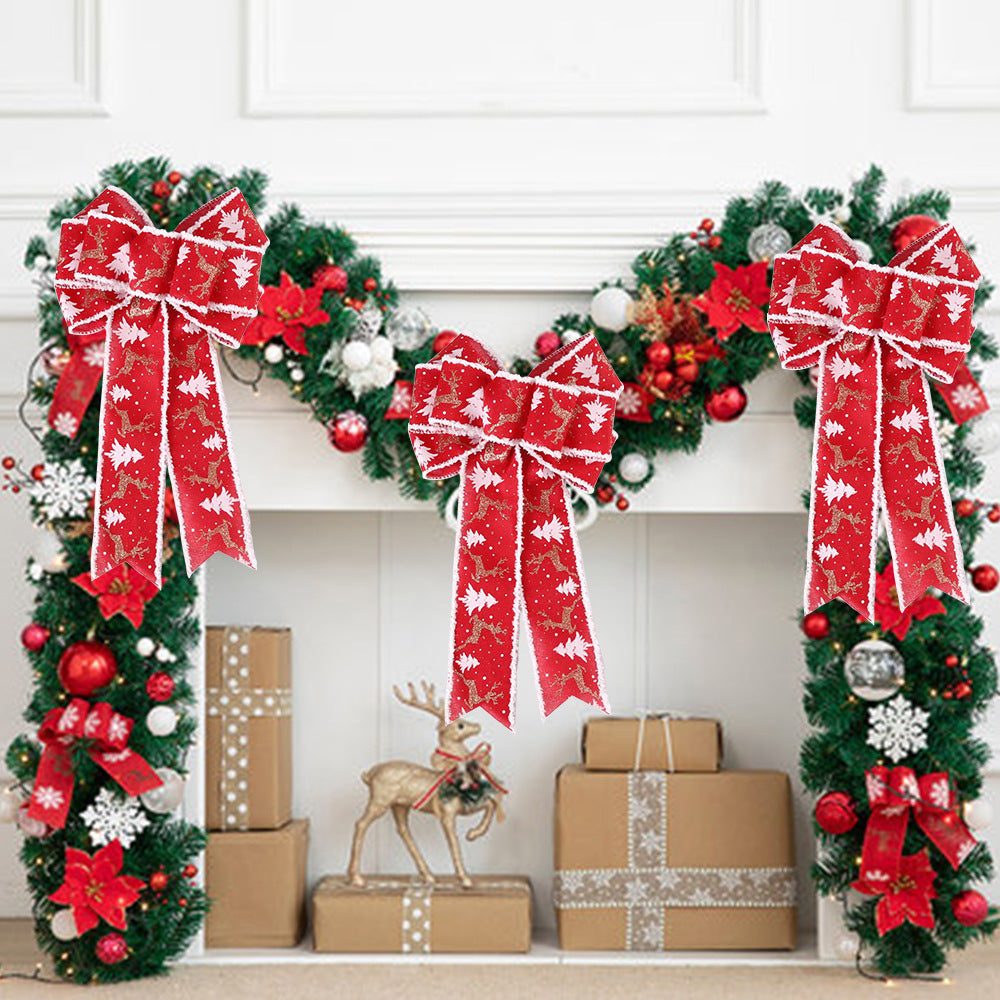 Christmas Party Home Decoration Bow Tie