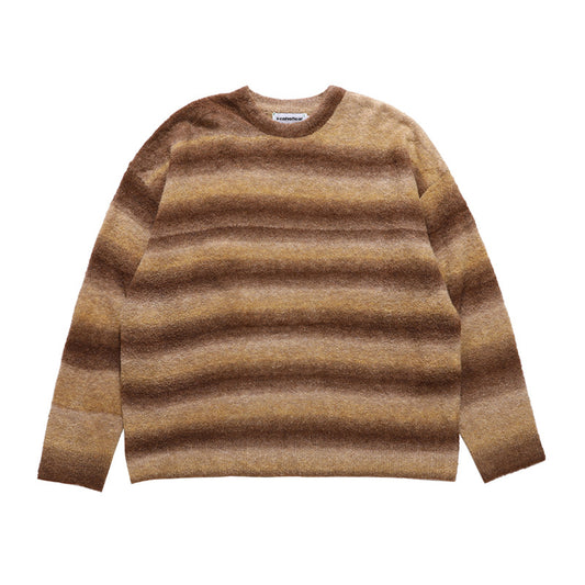 Gradual Stripe Sweater Design Strikketøj