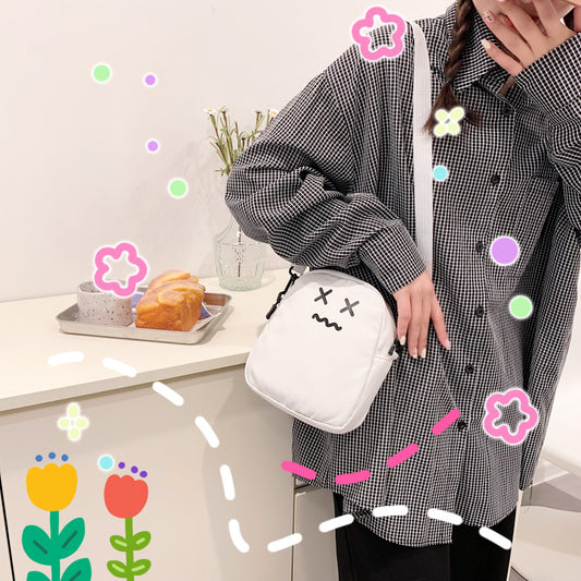 Cartoon Cute Nylon Bag Crossbody Girl