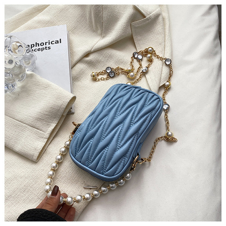 Female Summer New High-grade Mini Chain Crossbody Bag