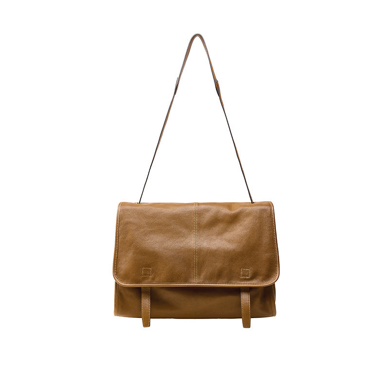 Large Capacity Retro Casual Shoulder Messenger Bag