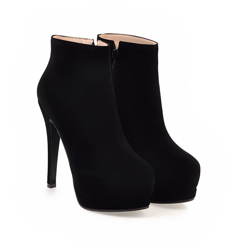 Martin Boots Fashion Thick Heel Sexy