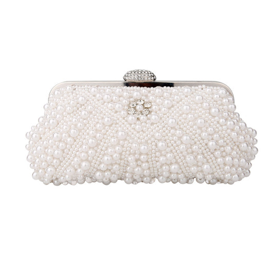 Banquet Pearl Cheongsam Crossover-clutch