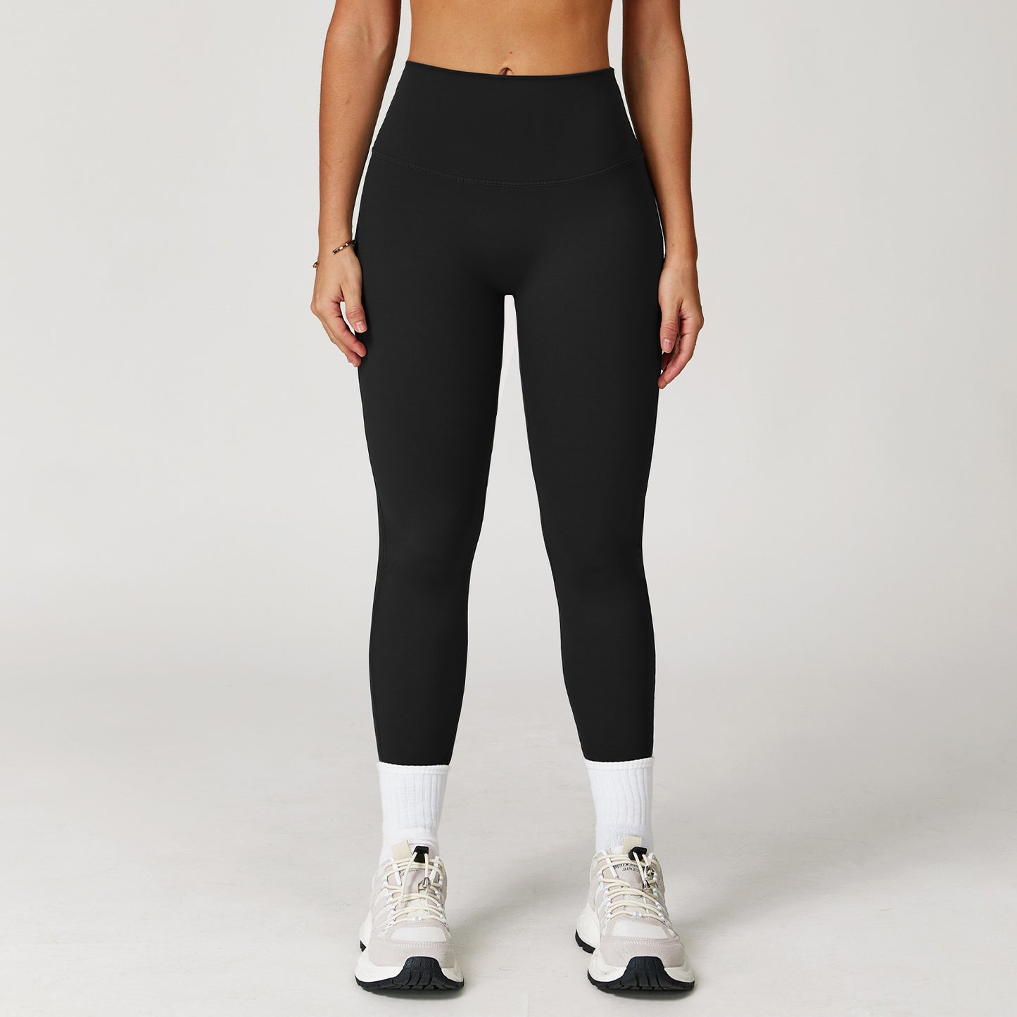 Nude Feel Yoga Trousers High Waist Hip Lift Slim Skinny Pants Women
