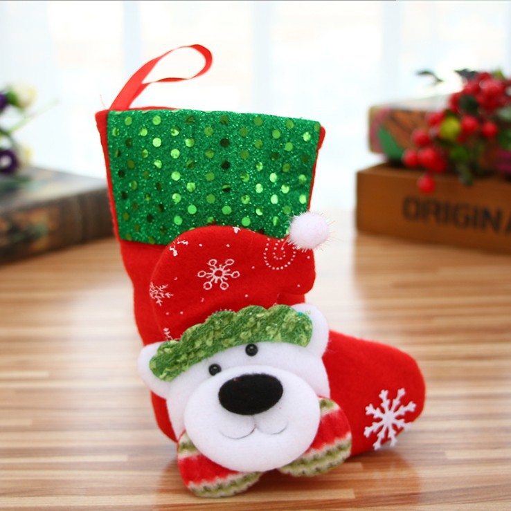 Christmas Tree Cartoon Cat And Dog Candy Bag