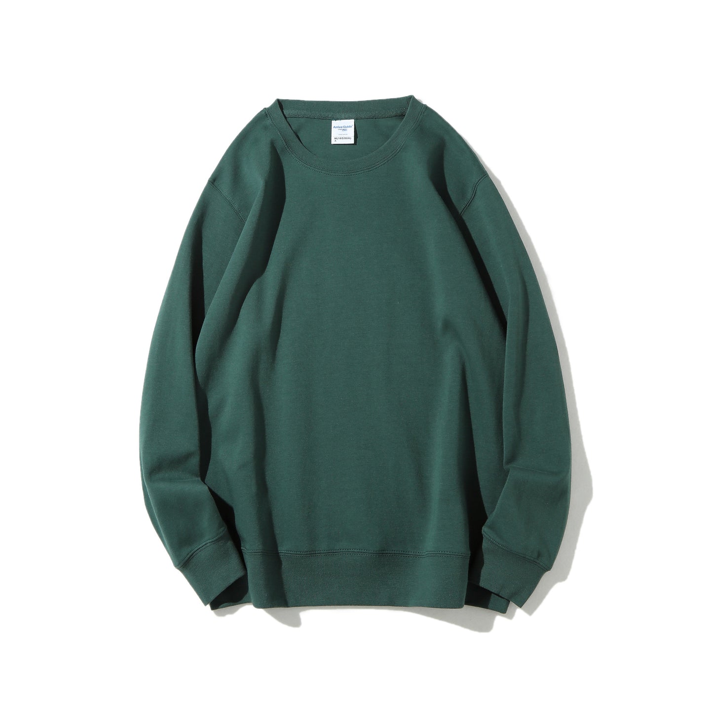 Solid Healthy Round Neck Sweater Long Sleeve
