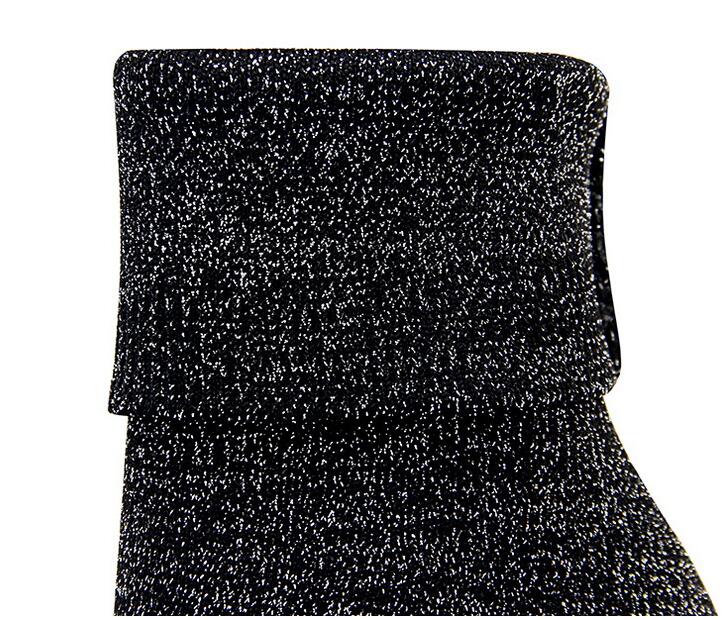 Sexy High-heeled Pointed Toe Wool Ankle Boots