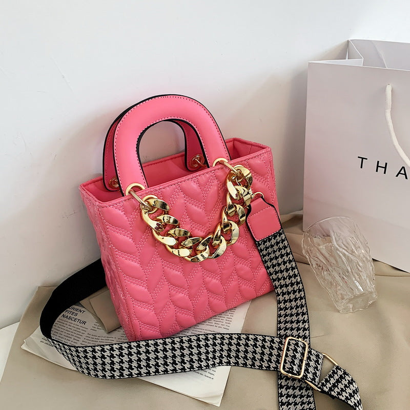New Trendy Summer Portable Rhombus Messenger Bag