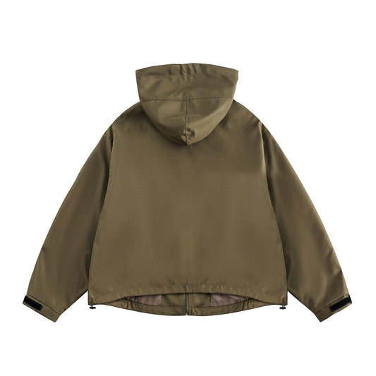 Stitching Contrast Color Men's Assault Jacket