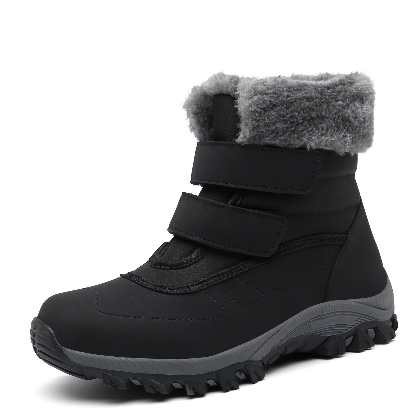Ladies High-top Plus Velvet Cotton Shoes Padded Snow Boots