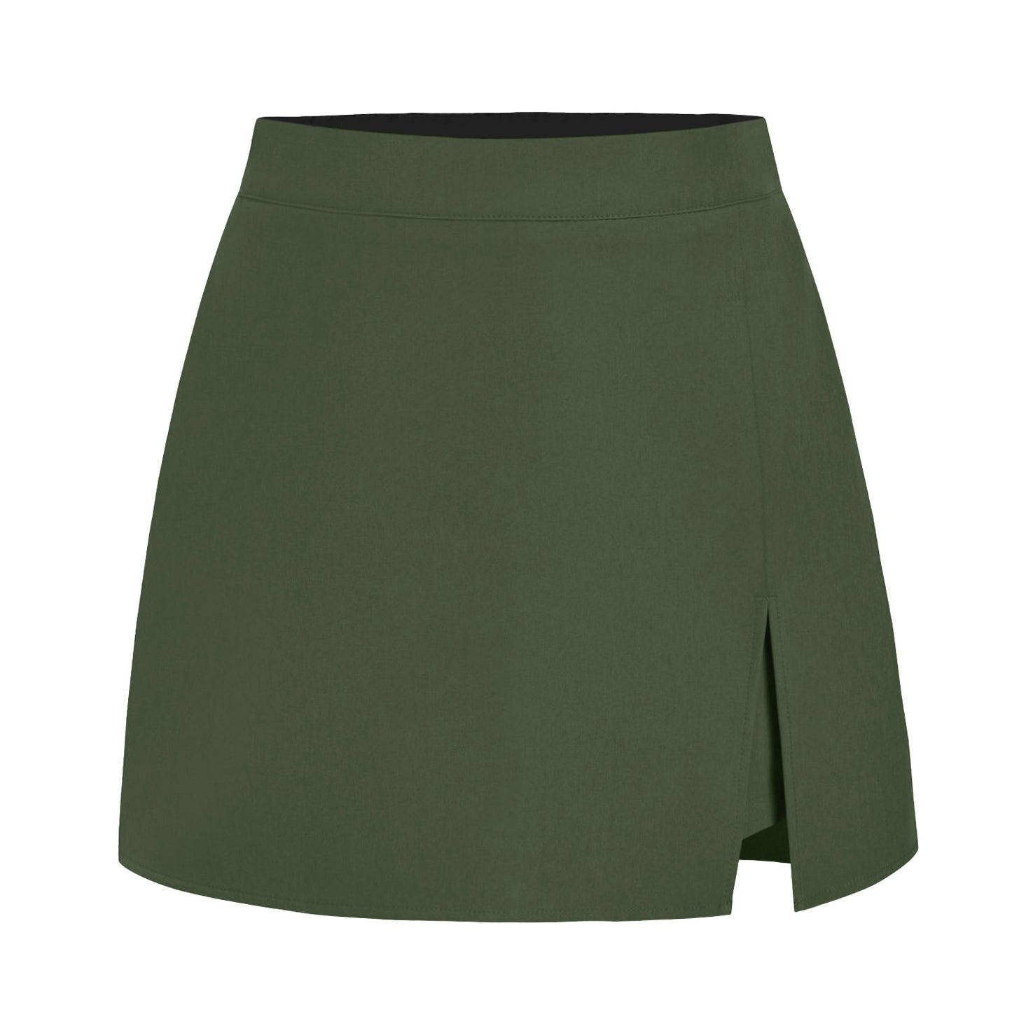Women's Fashion High-waisted Split Skirt-trousers