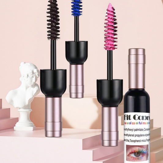 Halloween Stage Long, Thick, Wine-Red, Multi-Colored Mascara