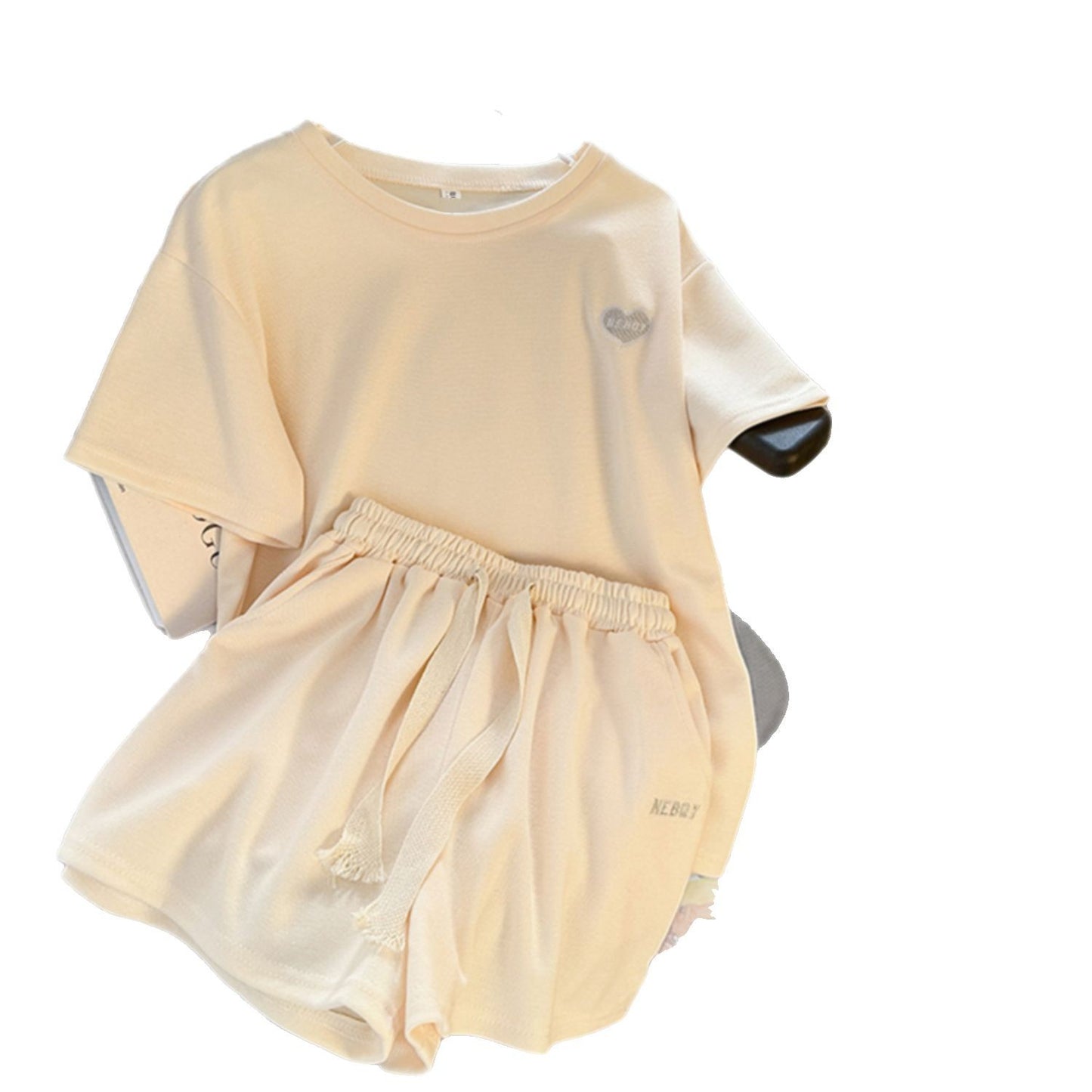 Women's Summer Short-sleeve Pants Set